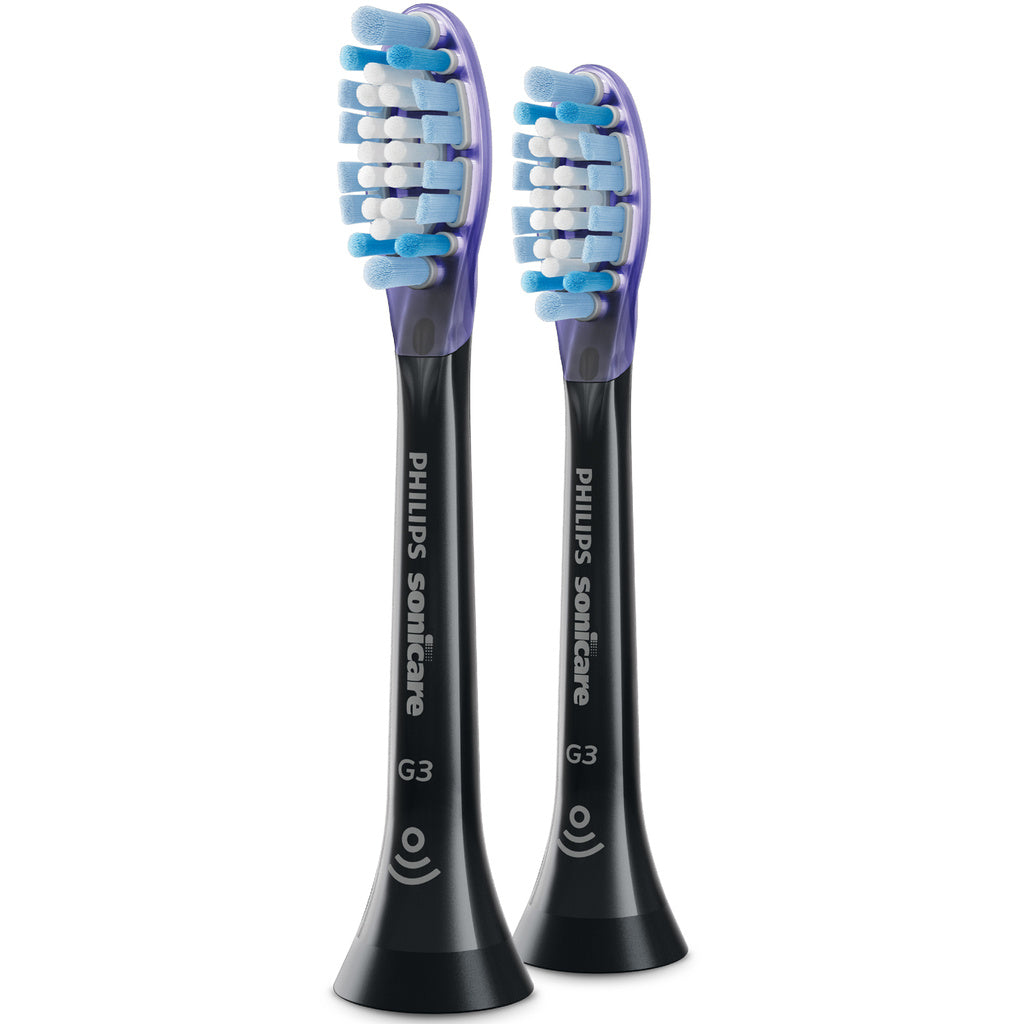 Borsthuvud G3 Premium Gum Care 2st Black HX9052/33 Philips