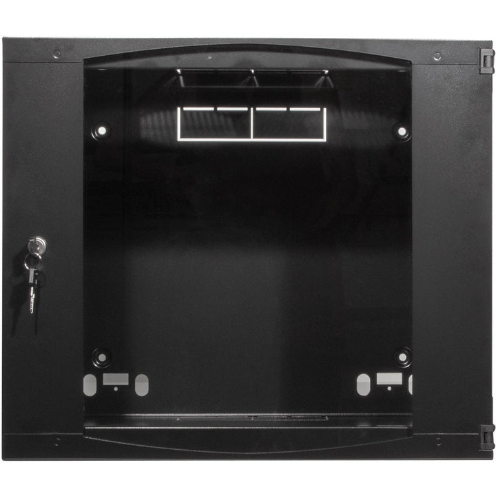 19" Väggskåp/serverskåp U6 540 x 450 x 330 mm Omonterat Svart LogiLink
