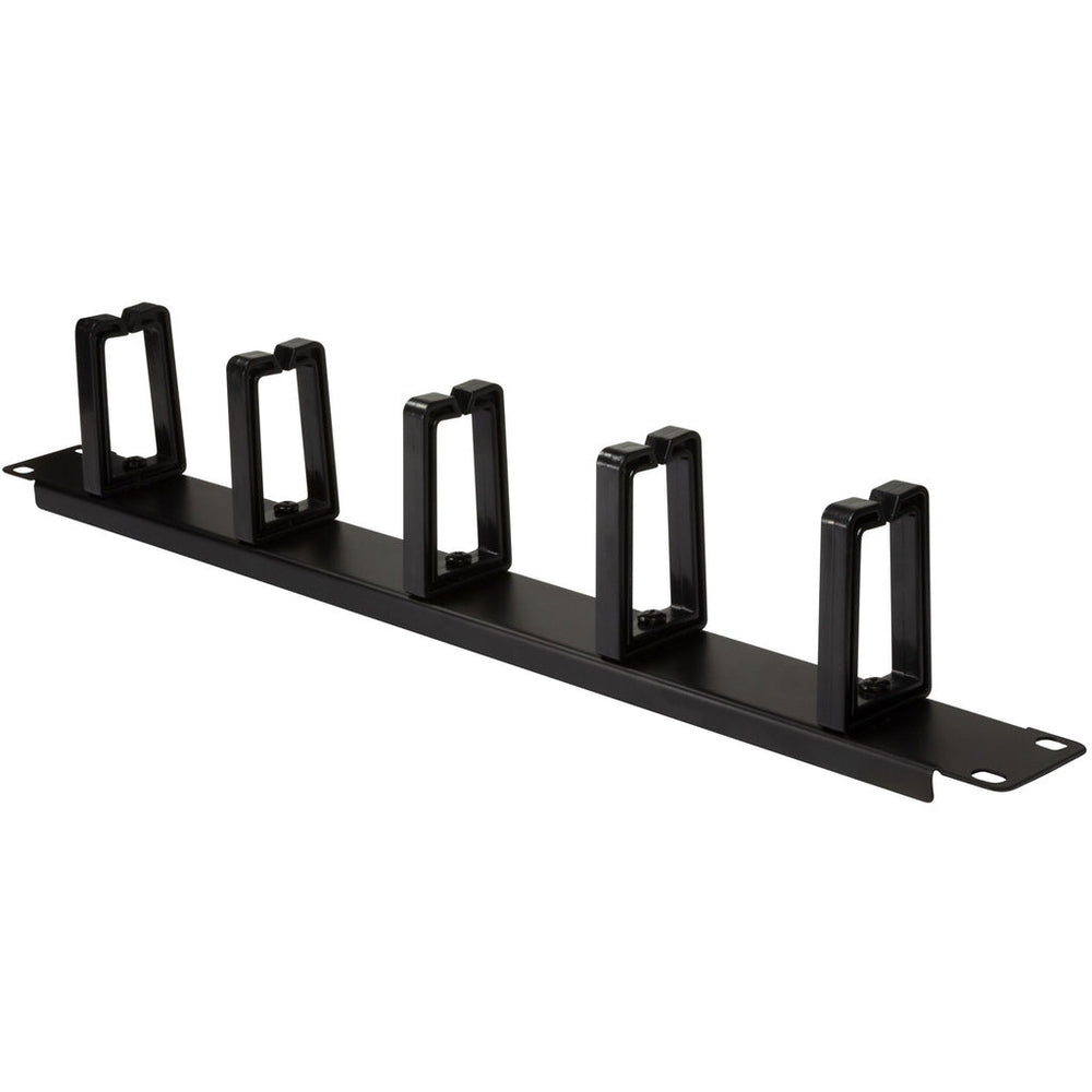 19"-kabelpanel med 5 roterbara fästen U1 Svart LogiLink