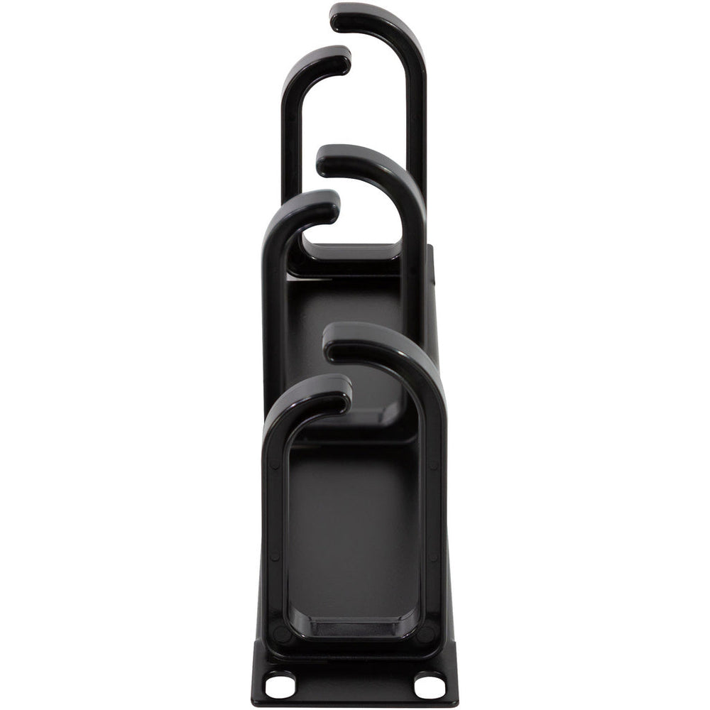 10"-kabelpanel med 3 fästen U1 Svart LogiLink