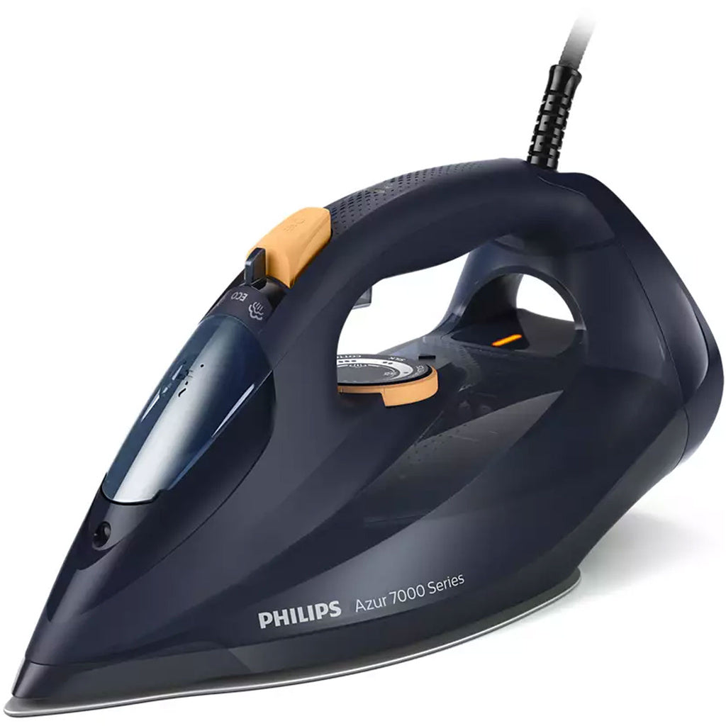 Ångstrykjärn blått/gult 7000 Series HV DST7060/21 Philips