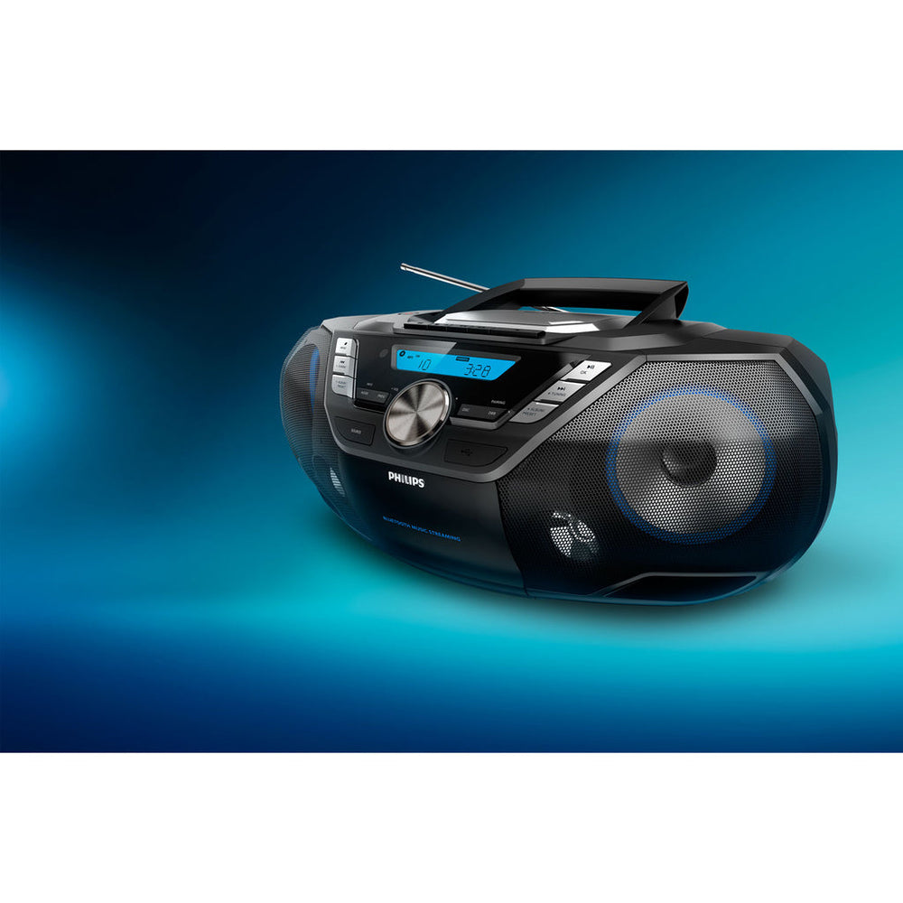 CD Soundmachine Bluetooth, kassett, USB och Radio Philips