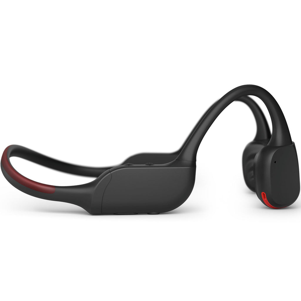 TAA7607BK Trådlösa open-ear-sporthörlurar, Bone conduction,  IPX66-klass, Led-belysning. Svarta. Philips