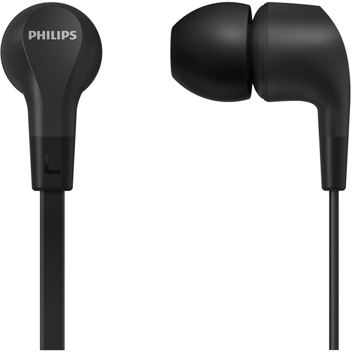 TAE1105BK Trådanslutna in-ear-hörlurar med inbyggd fjärrkontroll. Svarta. Philips