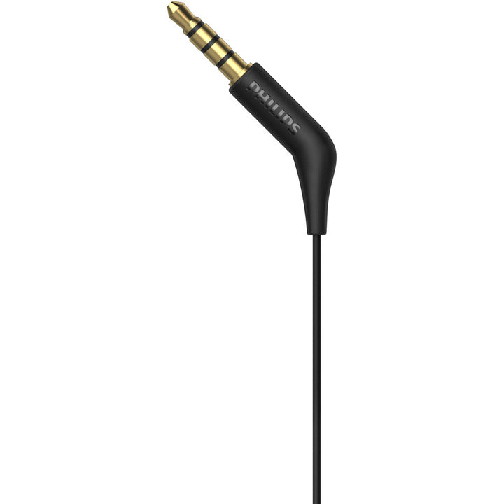 TAE1105BK Trådanslutna in-ear-hörlurar med inbyggd fjärrkontroll. Svarta. Philips