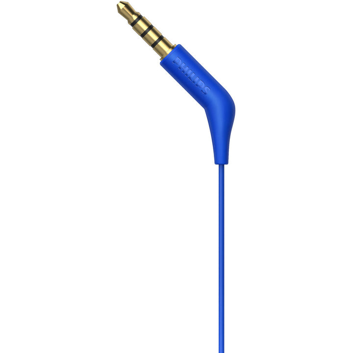 TAE1105BL Trådanslutna in-ear-hörlurar med inbyggd fjärrkontroll. Blå. Philips