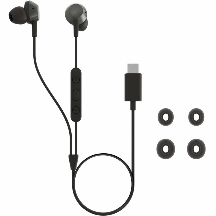 TAE5008BK In-ear-hörlurar med mikrofon och fjärrkontroll. USB-C-kontakt. Svarta. Philips
