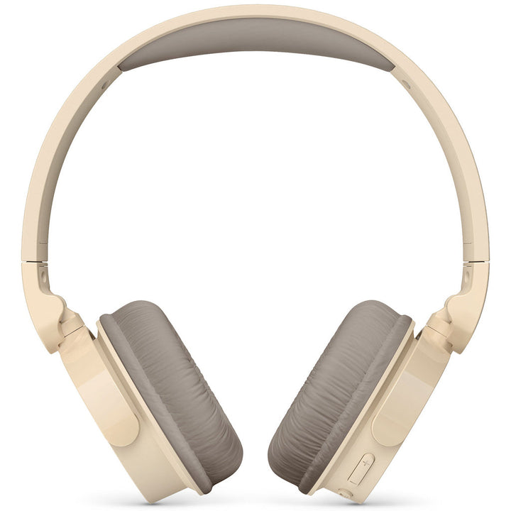 Trådlösa on-ear-hörlurar TAH3209BG, 25h speltid, lätta och bekväma. Beige. Philips