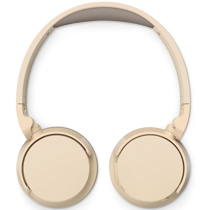 Trådlösa on-ear-hörlurar TAH3209BG, 25h speltid, lätta och bekväma. Beige. Philips