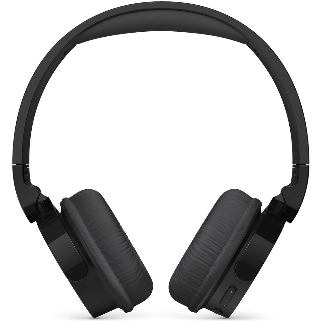 Trådlösa on-ear-hörlurar TAH3209BK, 25h speltid, lätta och bekväma. Svarta. Philips