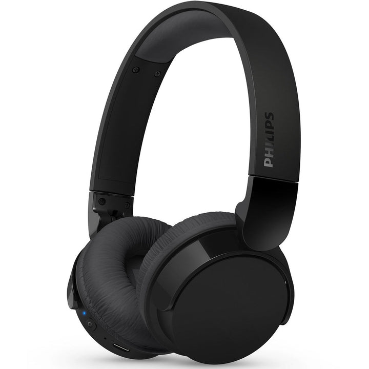 Trådlösa on-ear-hörlurar TAH3209BK, 25h speltid, lätta och bekväma. Svarta. Philips