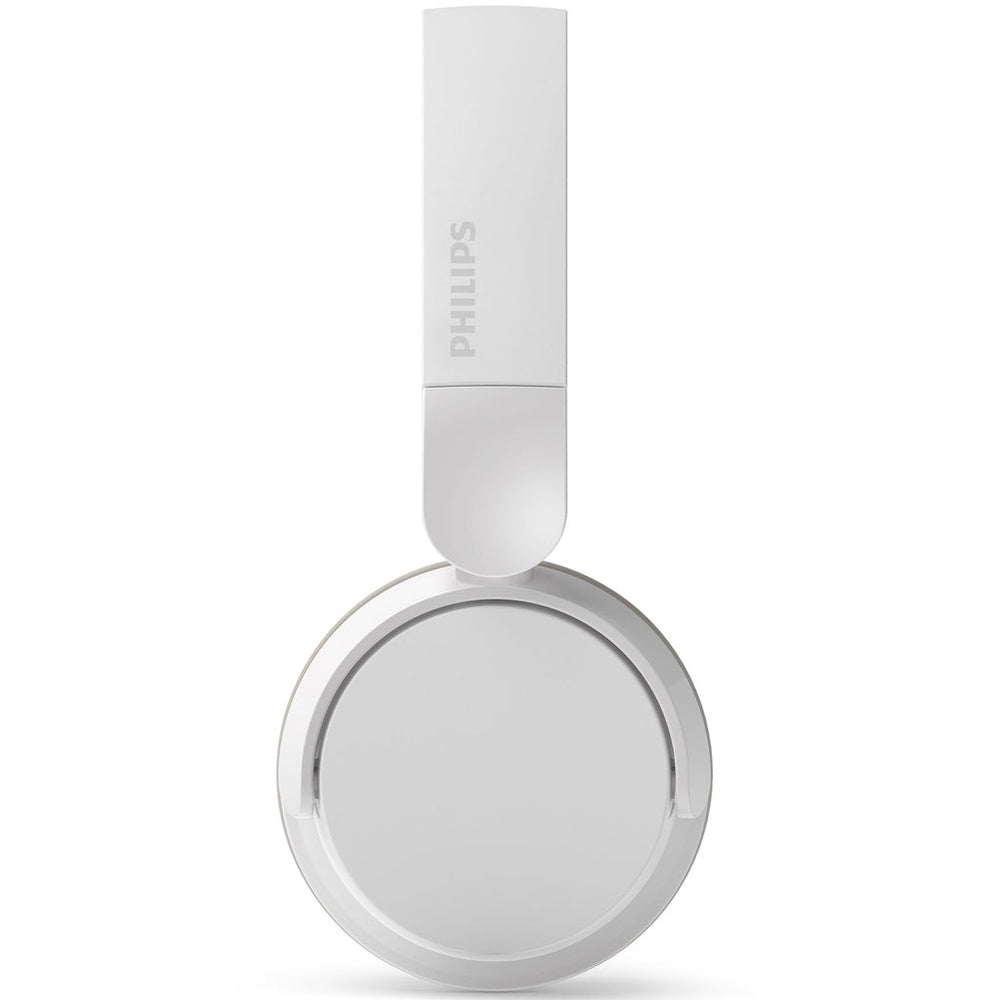 Trådlösa on-ear-hörlurar TAH3209WT, 25h speltid, lätta och bekväma. Vita. Philips