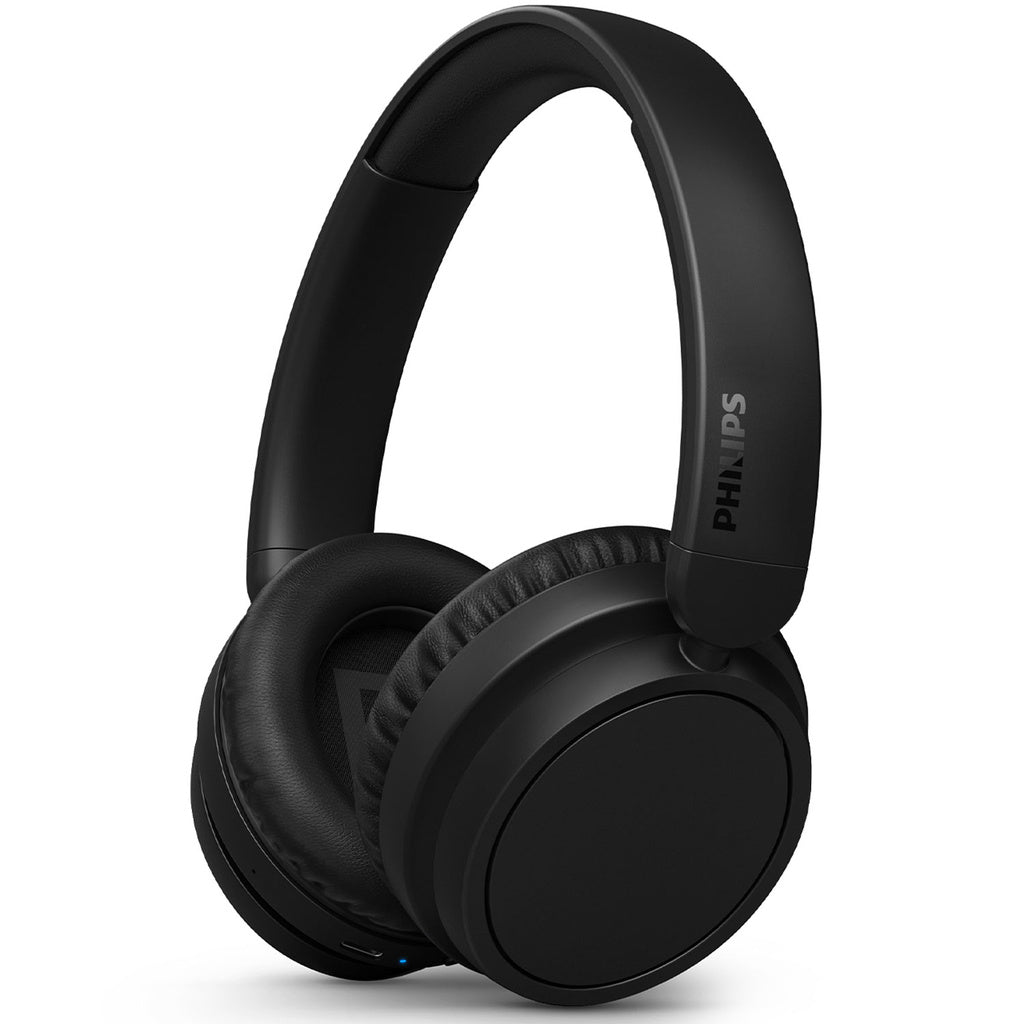 TAH5209BK Trådlösa over-ear-hörlurar, Överlägsen komfort, bra ljud och upp till 65h speltid. Svarta. Philips