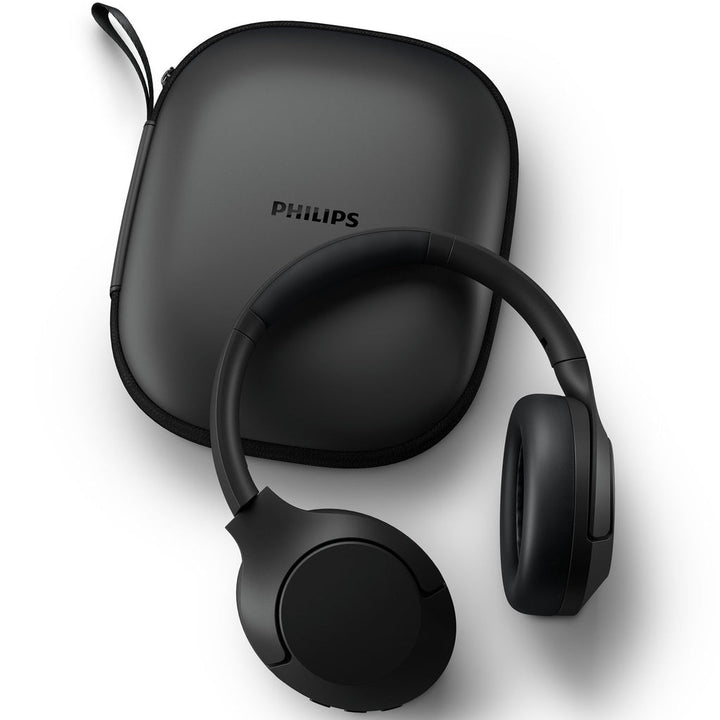 TAH8506BK Trådlösa hörlurar, Brusreducering Pro, Elegant stil. Upp till 60 timmars speltid. Svarta. Philips