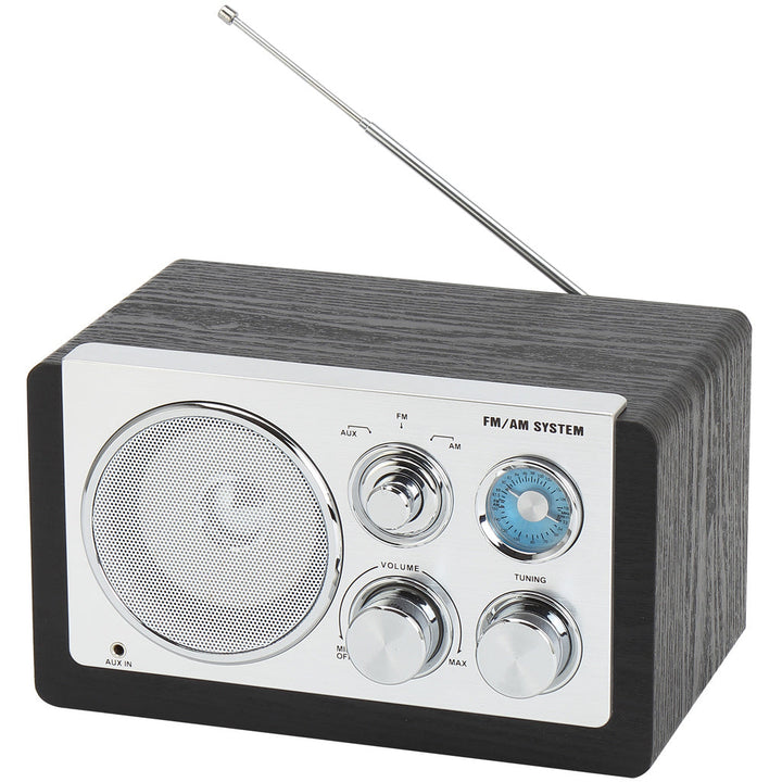 AM/FM analog radio Svart Denver