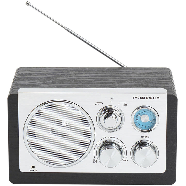 AM/FM analog radio Svart Denver