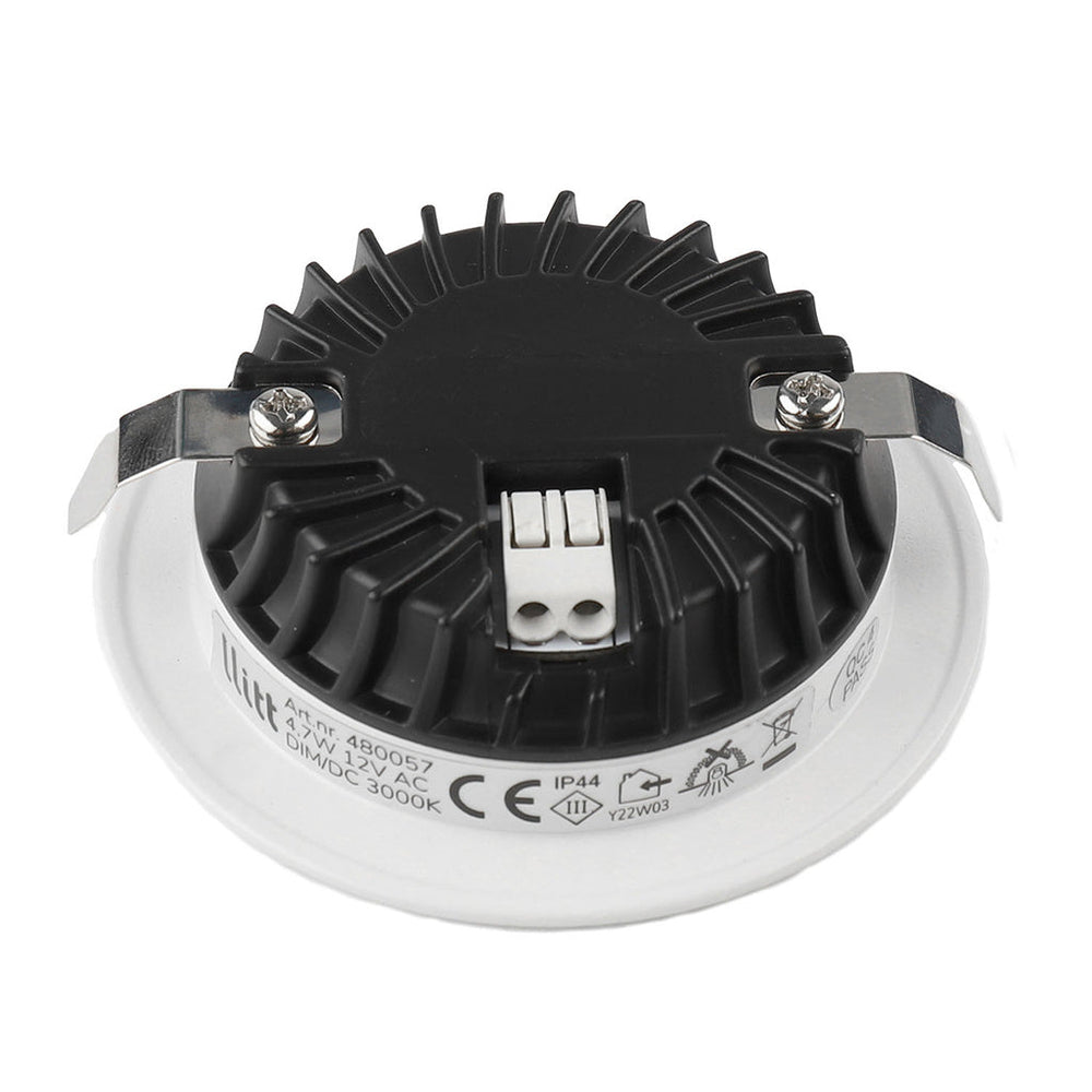 Alice 12V Infälld downlight 3000K IP44 340lm Vit 1-pack Llitt