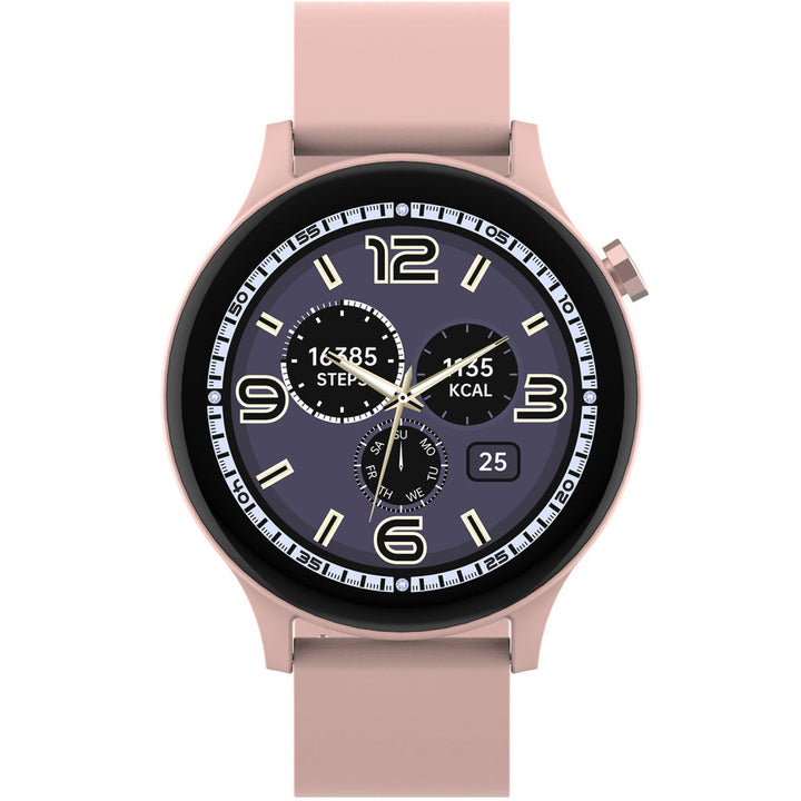 Bluetooth Smart Watch Rosa/Beige Denver