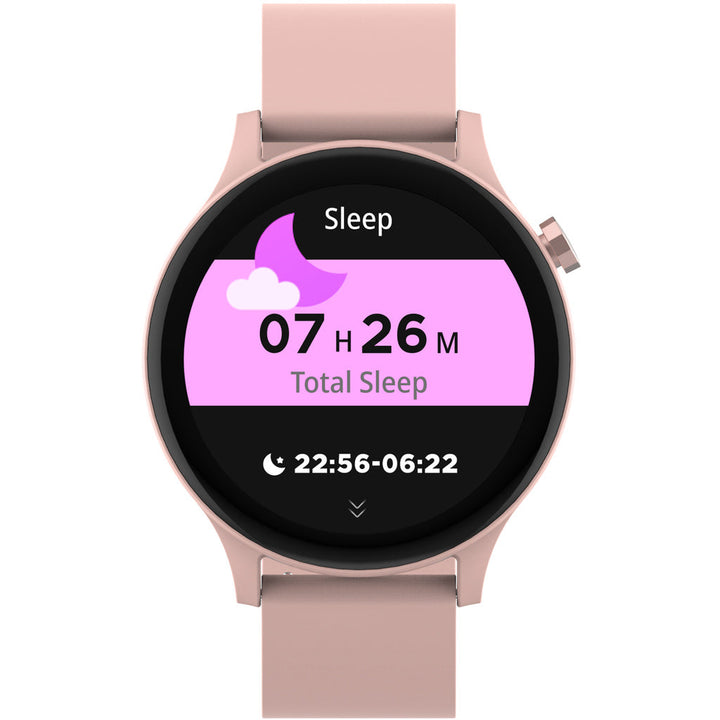 Bluetooth Smart Watch Rosa/Beige Denver