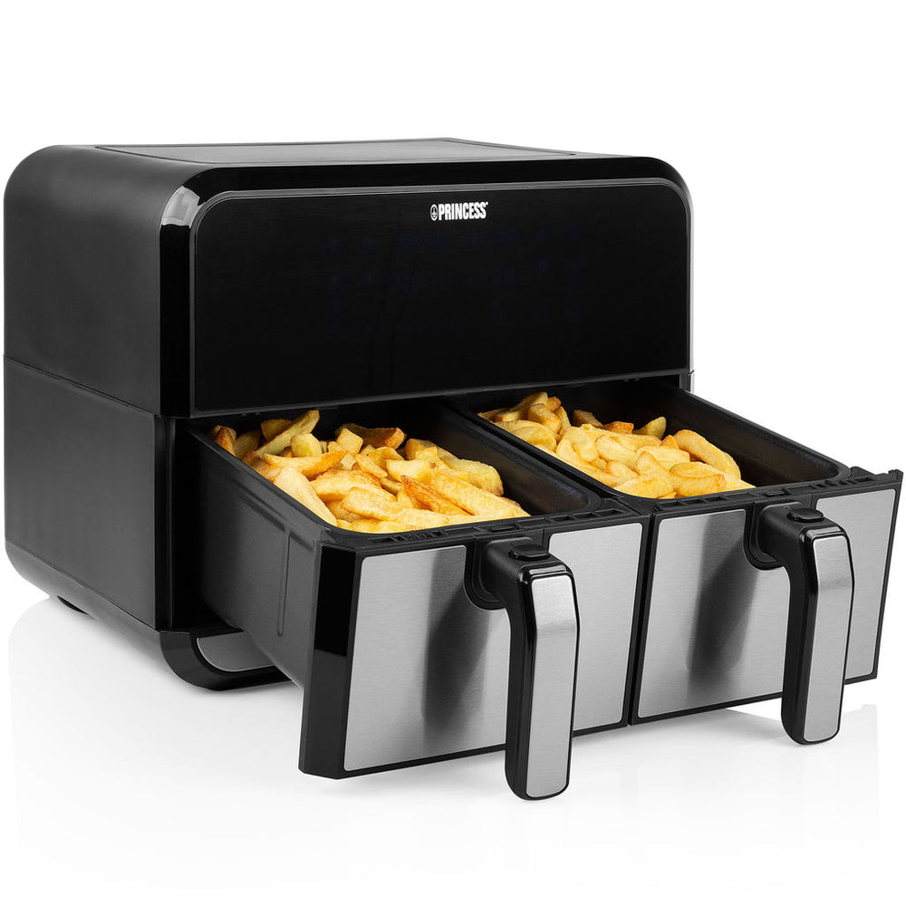 Airfryer Dubbel 2X4l  2400W 1802074 Digital Princess