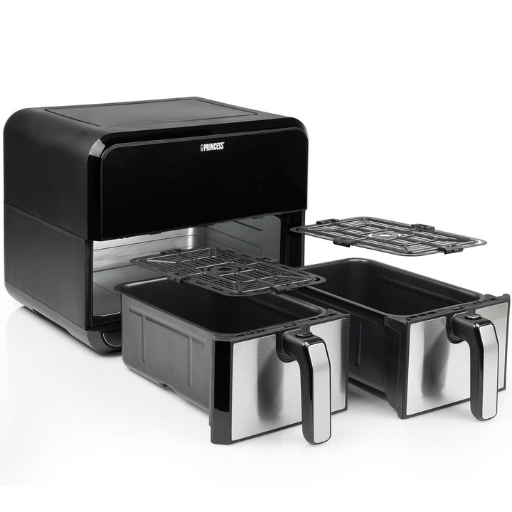 Airfryer Dubbel 2X4l  2400W 1802074 Digital Princess