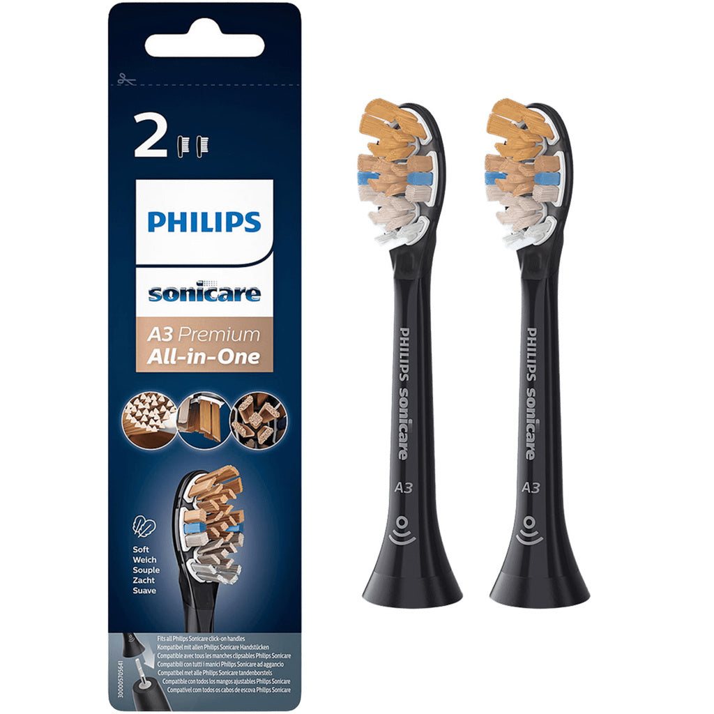 Borsthuvud Svart A3 Premium All-inOne 2st HX9092/11 Philips