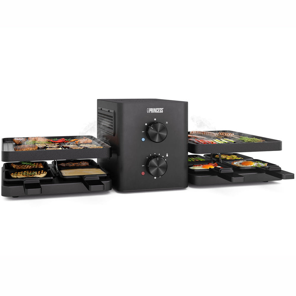 Raclette Purify 162660 Smokeless 2X20X23cm Ceramic Princess