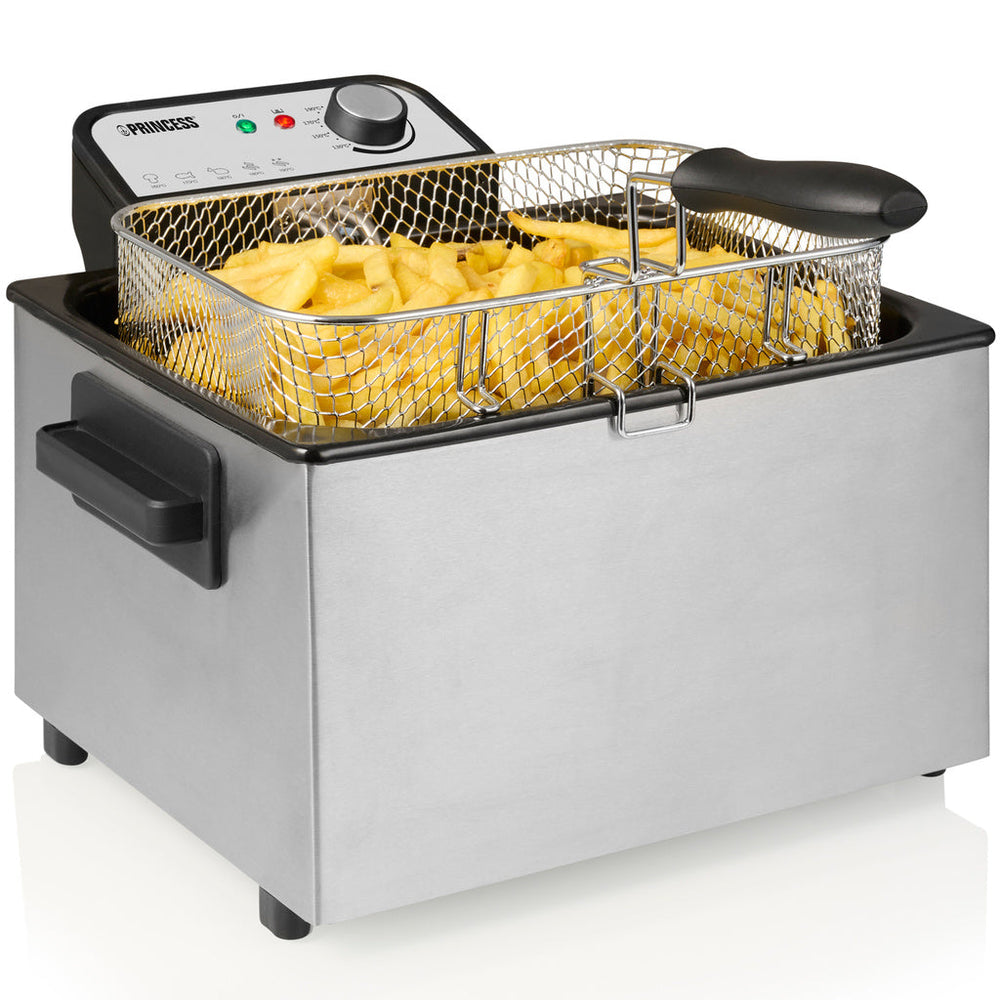 Fritös 5l Maxi 184090 3270W Rostfritt stål Emaljerad balja Princess