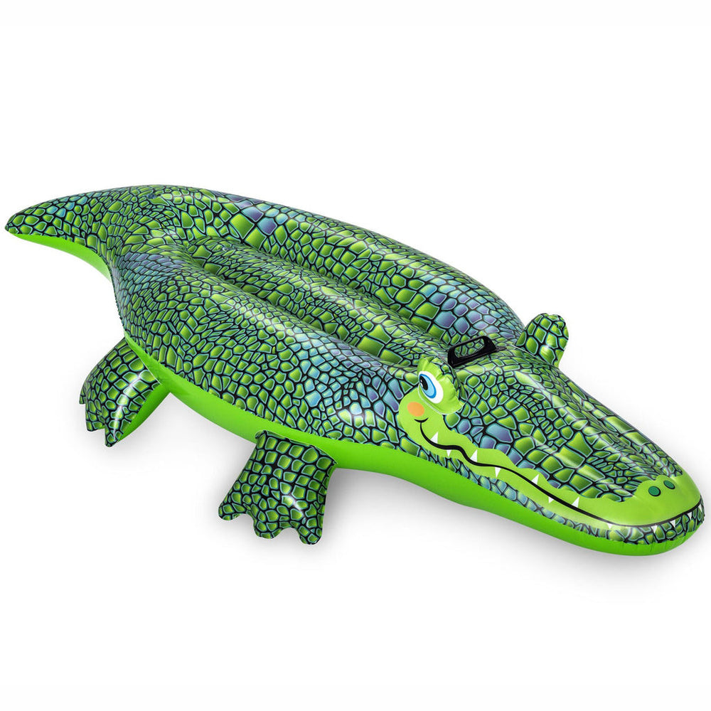 Badmadrass Buddy Crocodile Ride-On 1.52m x 71cm Bestway
