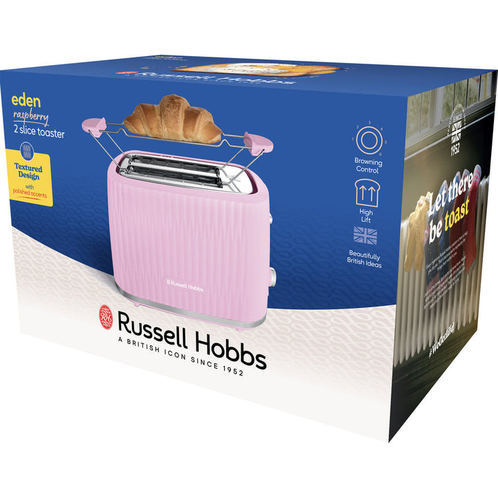 Brödrost  27372-56 Eden 2S Toaster Raspberry Russell Hobbs