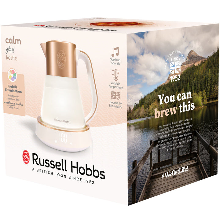 Vattenkokare  27450-70 Calm Kettle  1,7l  2400W  Tyst Kokning Russell Hobbs