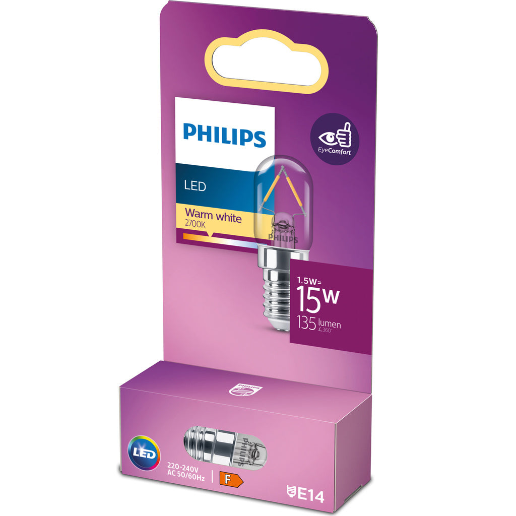 LED E14 Filament Deco T20 15W 135lm Philips