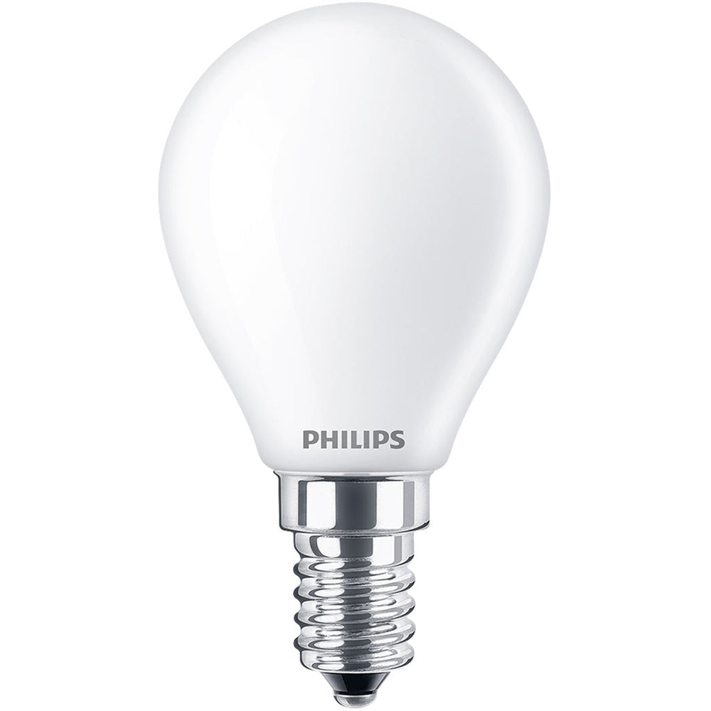 LED E14 Klot P45 2,3W (40W) Frostad 485lm 2700K Energiklass A Philips