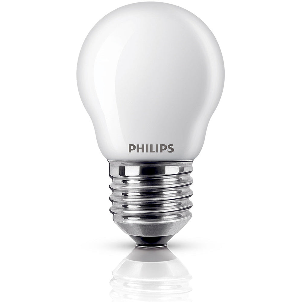 LED E27 Klot P45 2,3W (40W) Frostad 485lm 2700K Energiklass A Philips