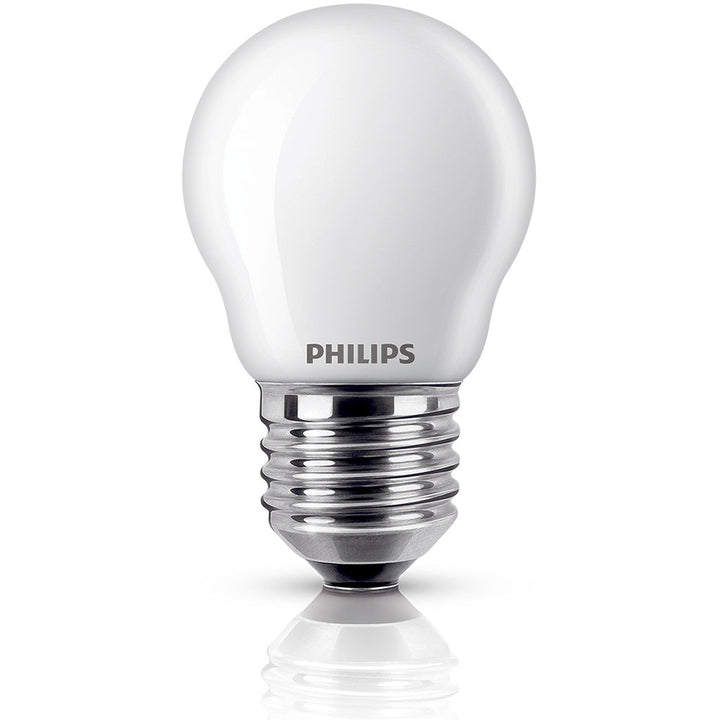 LED E27 Klot P45 2,3W (40W) Frostad 485lm 2700K Energiklass A Philips