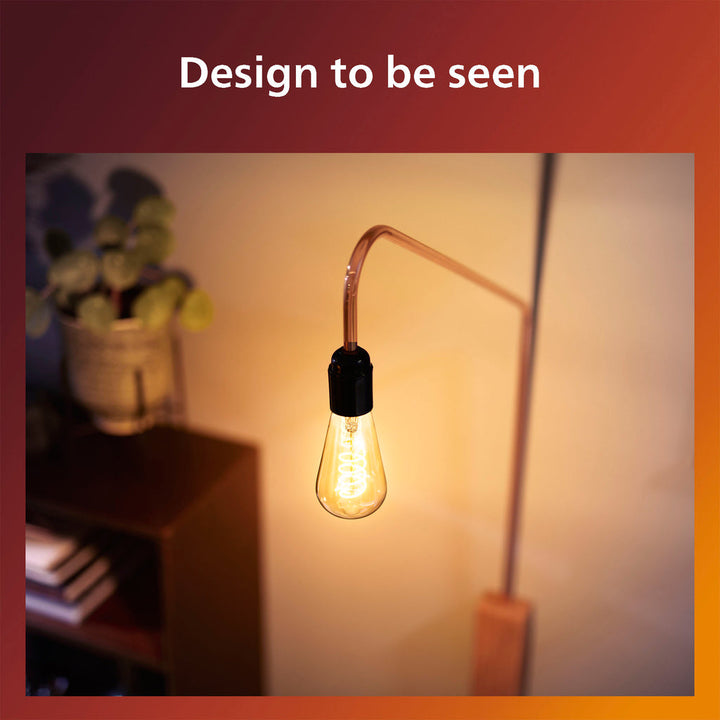 LED SceneSwitch E27 ST64 7-3,8-1W (50W) Deco spiral Philips