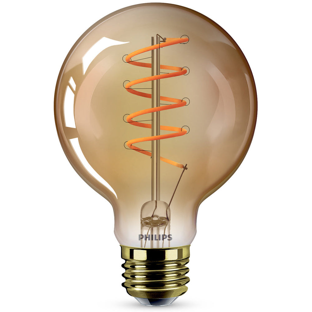 LED SceneSwitch E27 G95 7-3,8-1W (50W) Deco spiral Philips