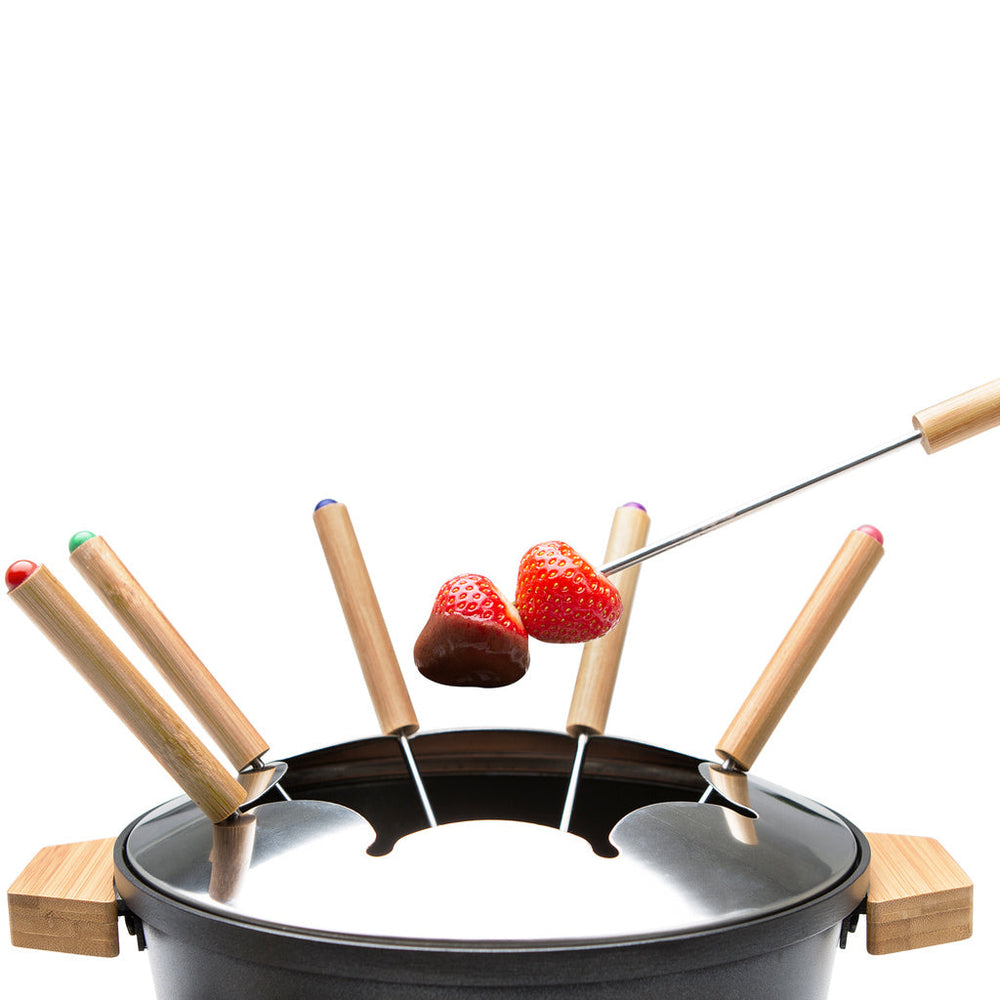 Fondueset Pure Bamboo 173025 1,5l 8st pinnar Princess