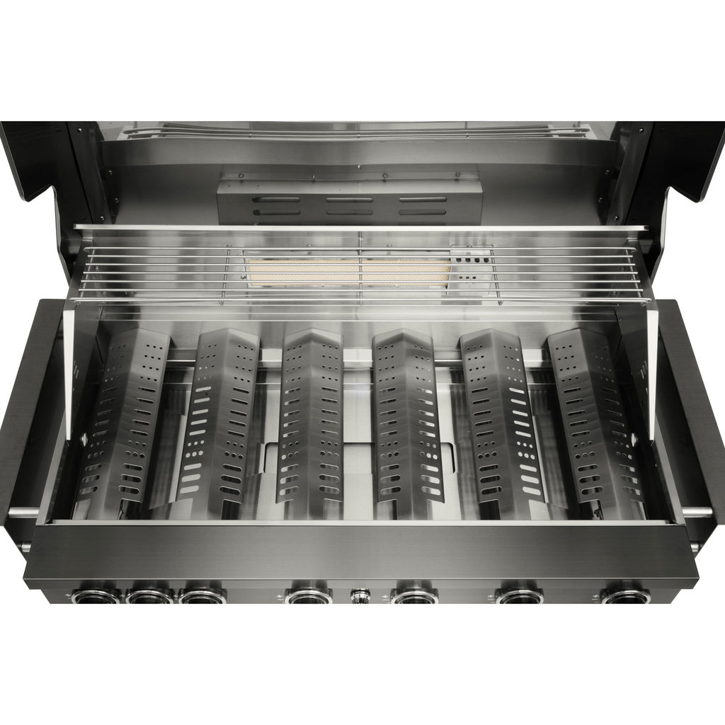 Gasolgrill Black Jewel 6 built-in Mustang