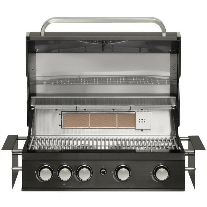 Gasolgrill Black Pearl 4 built-in Mustang