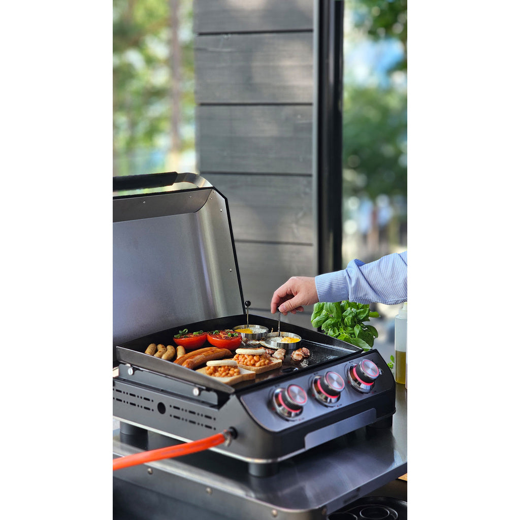 Gasolgrill Plate 3 Mustang