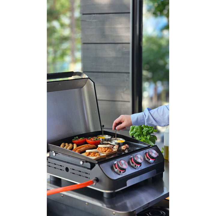 Gasolgrill Plate 3 Mustang