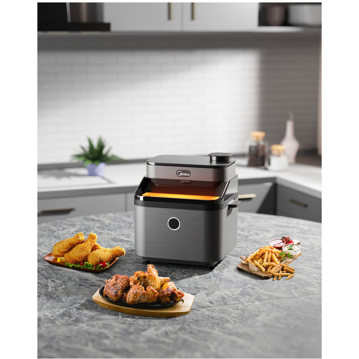 Airfryer med Juicylock och Fönster 7 Liter Midea