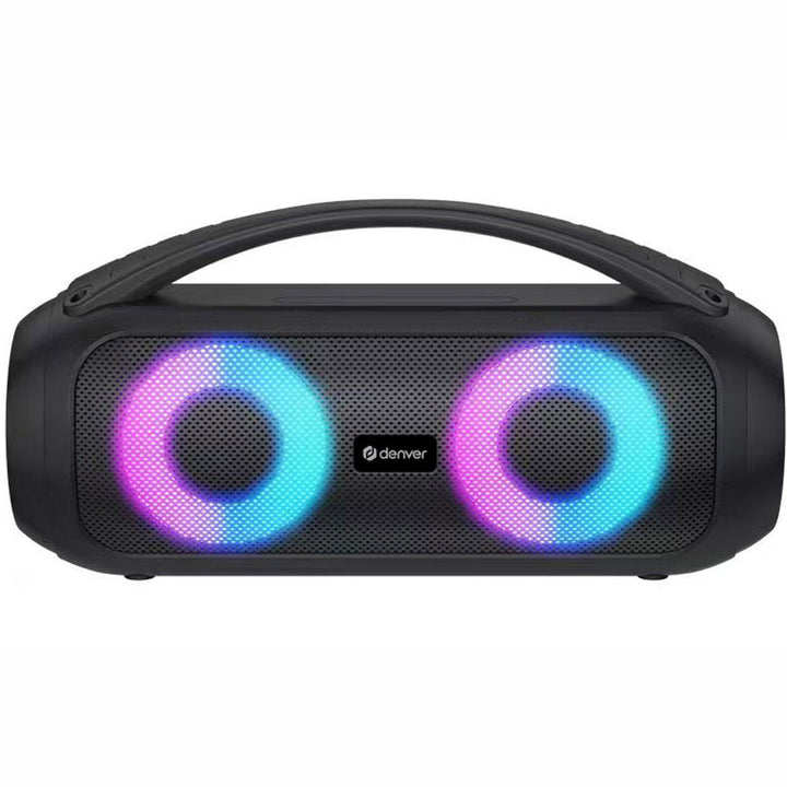 Bluetooth högtalare med ljuseffekter och laddbart batteri BTG-616 Denver