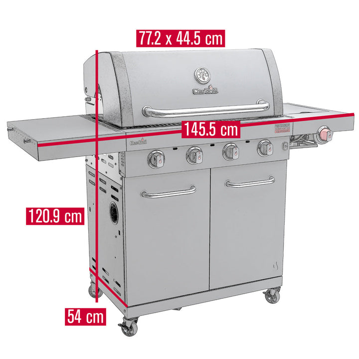 Gasolgrill Professional POWER EDITION 4     140985 Char-Broil