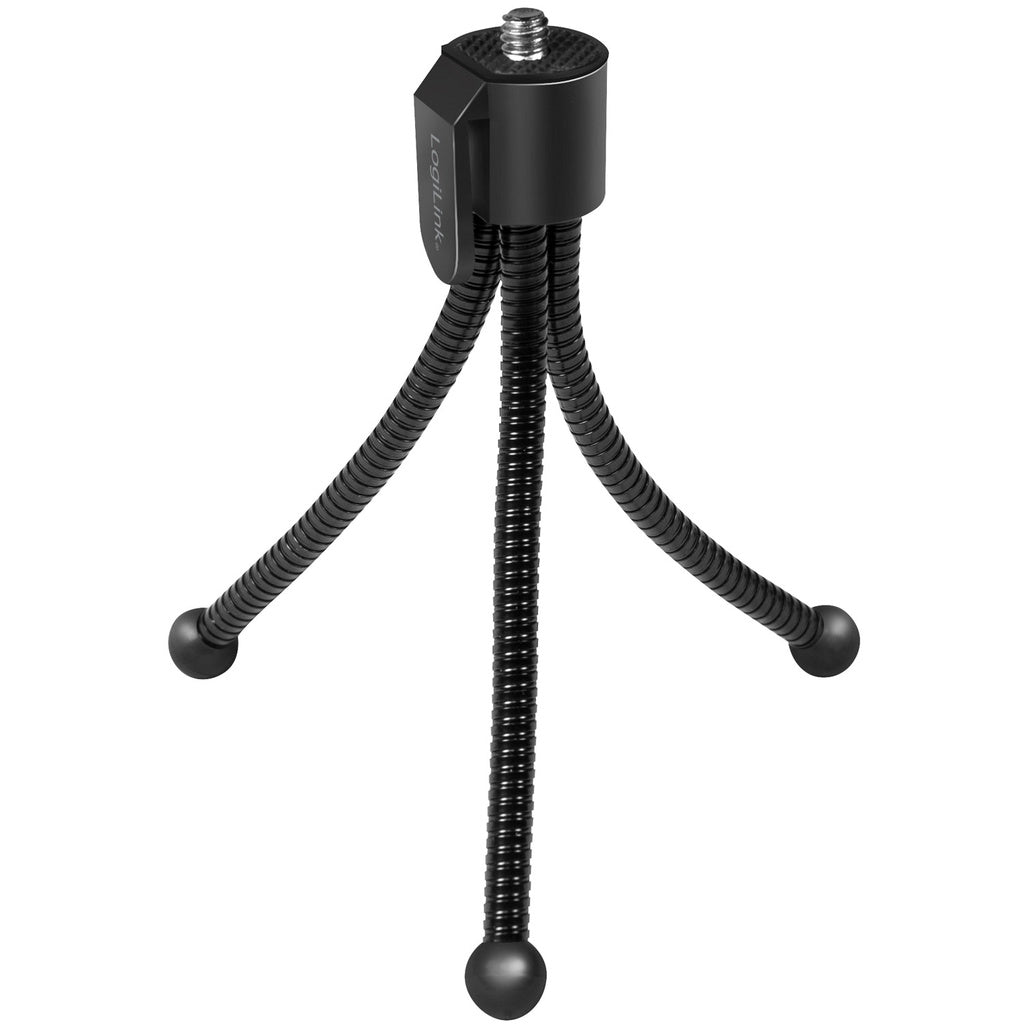 Portabel tripod, mini. Flexibla ben LogiLink