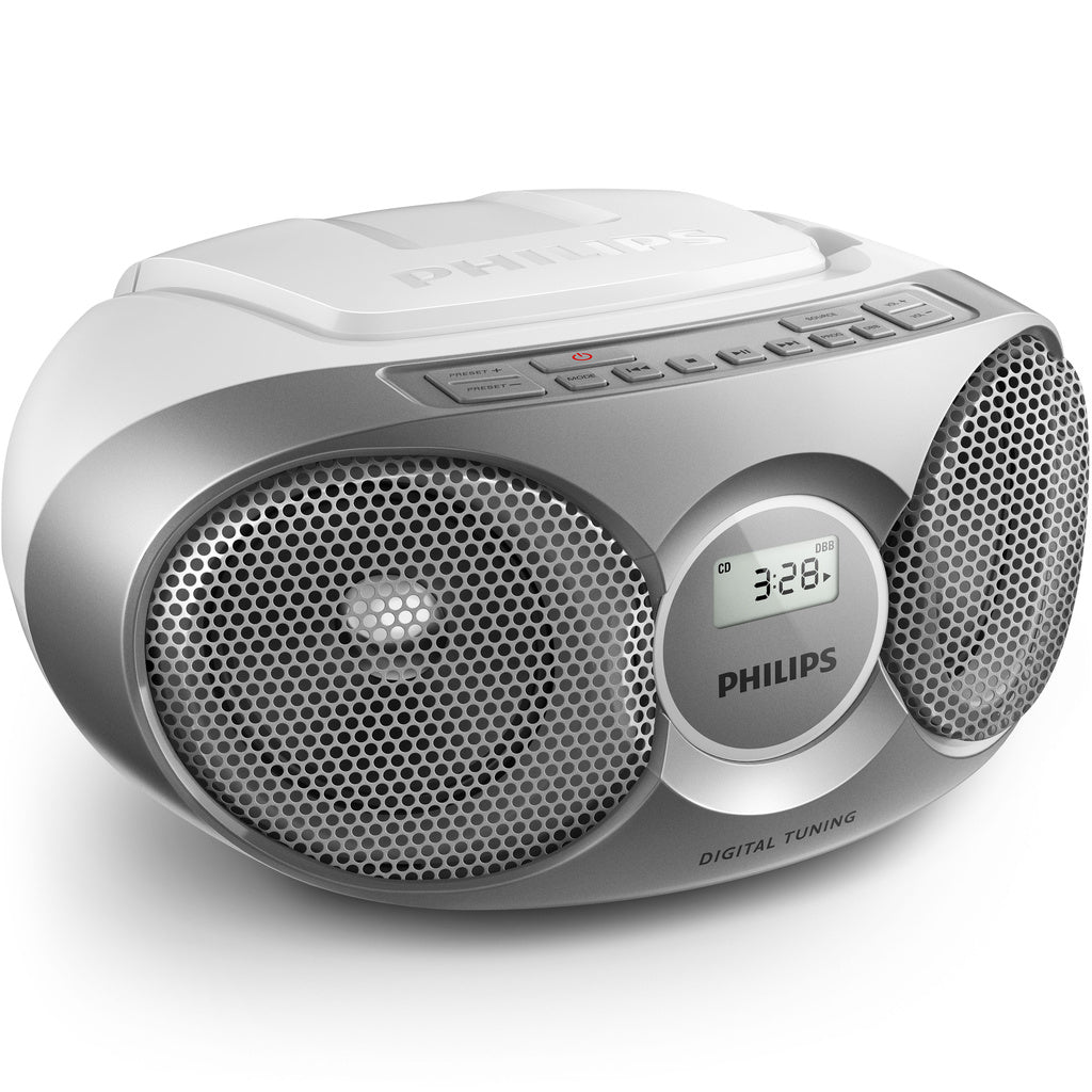Boombox CD/FM-radio Silver Philips