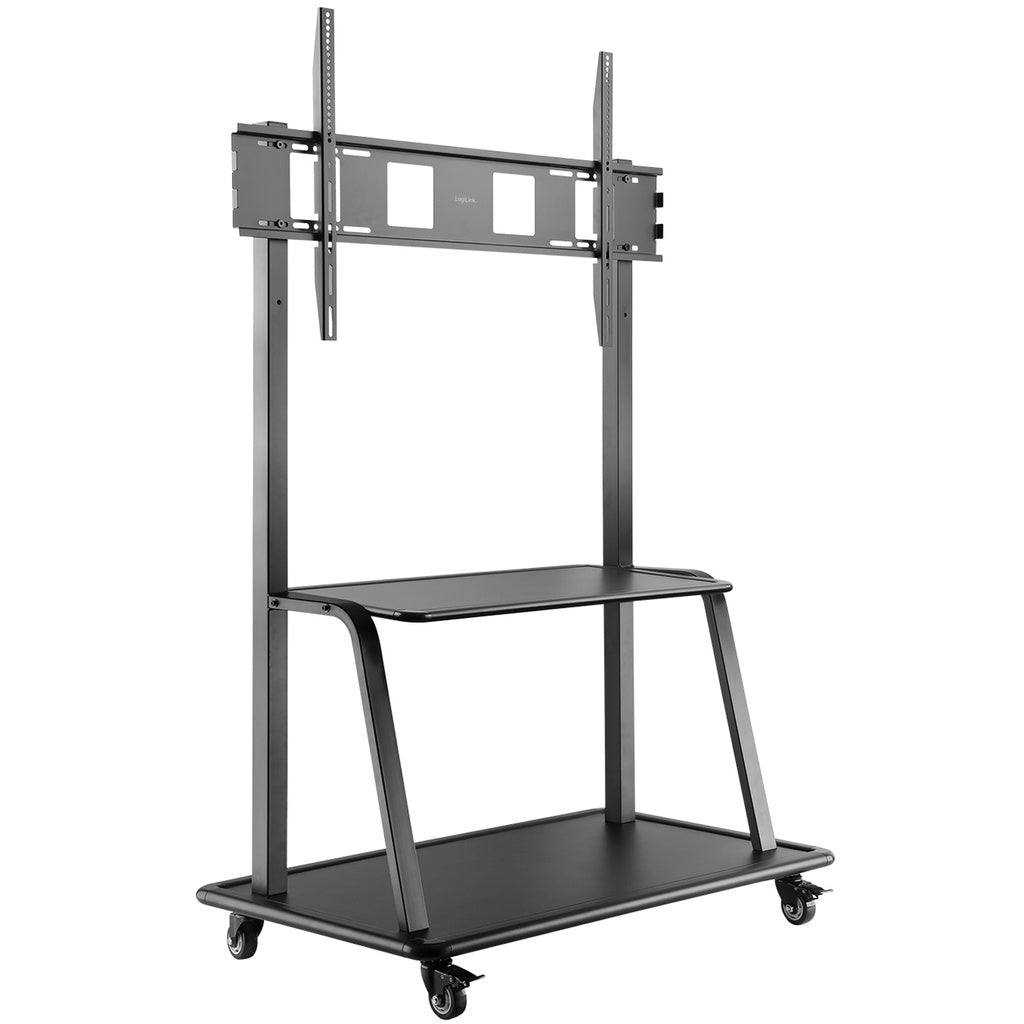 Golvstativ med hjul TV 60-105" max 150kg Sv LogiLink