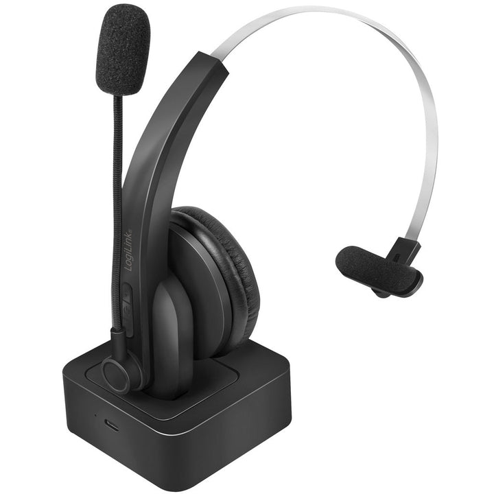 Bluetooth-headset Mono inkl laddställ LogiLink