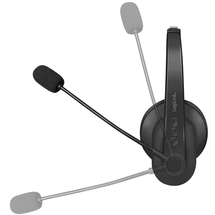 Bluetooth-headset Mono inkl laddställ LogiLink